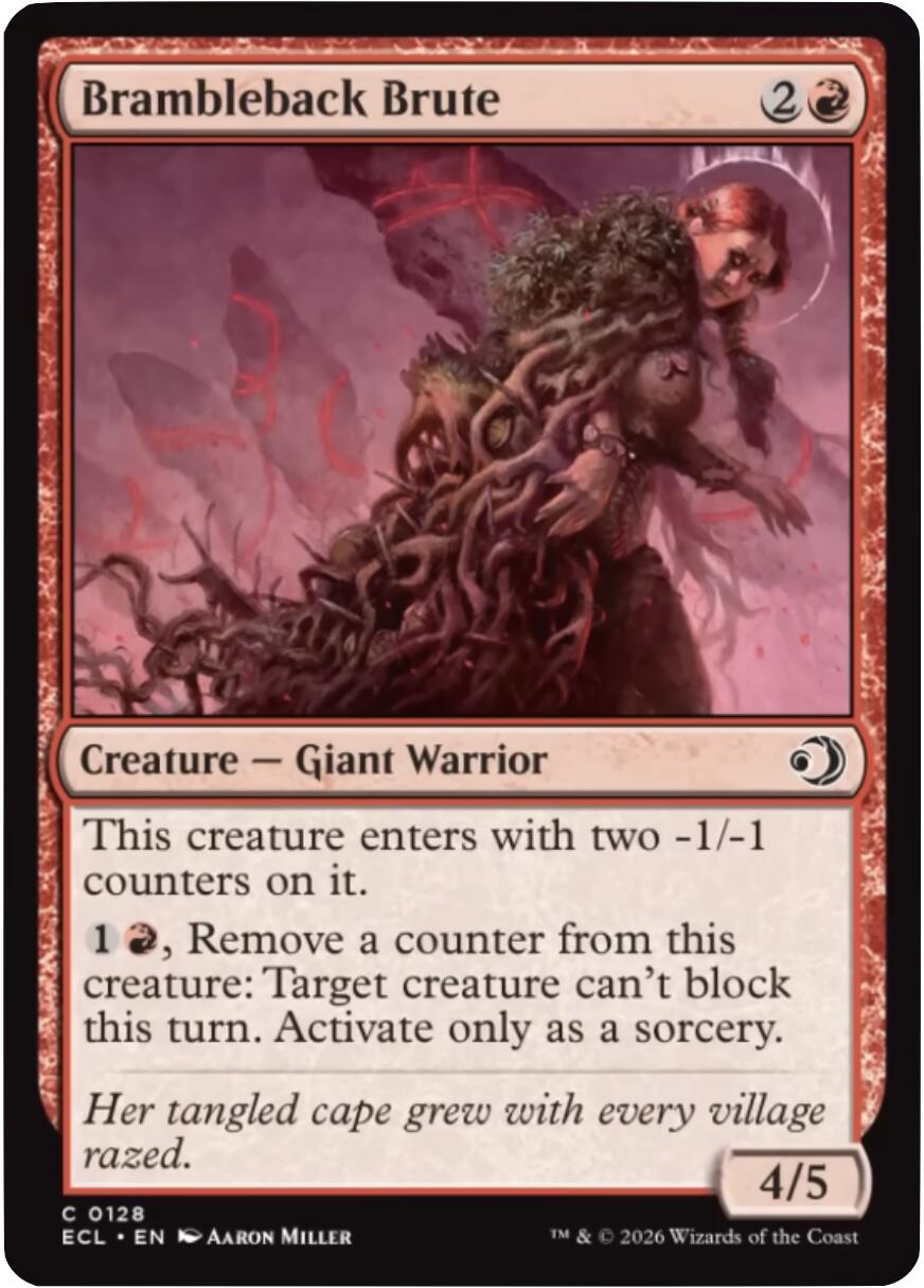 Brambleback Brute [Lorwyn Eclipsed] | Empire Gaming NC