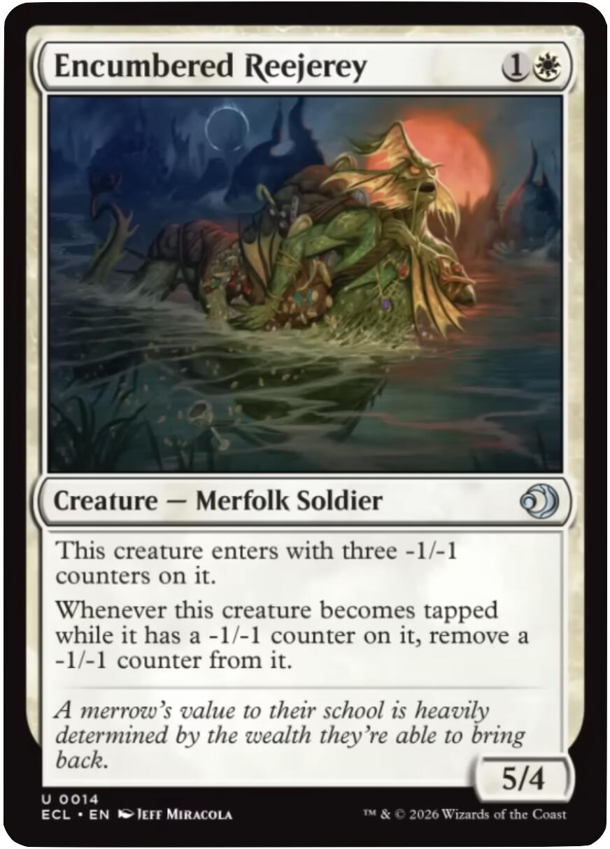Encumbered Reejerey [Lorwyn Eclipsed] | Empire Gaming NC