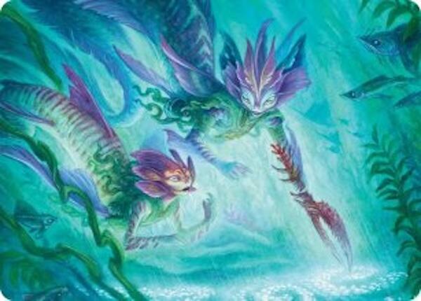 Silvergill Mentor Art Card [Lorwyn Eclipsed Art Series] | Empire Gaming NC