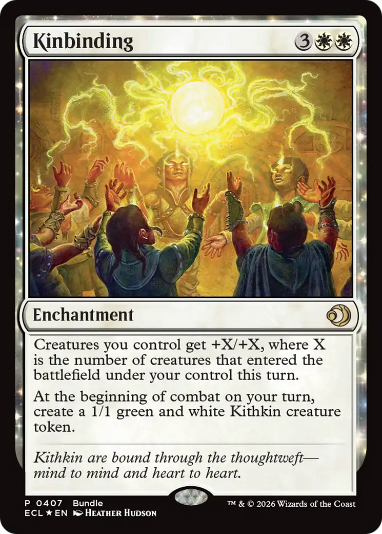 Kinbinding (Bundle) [Lorwyn Eclipsed Promos] | Empire Gaming NC