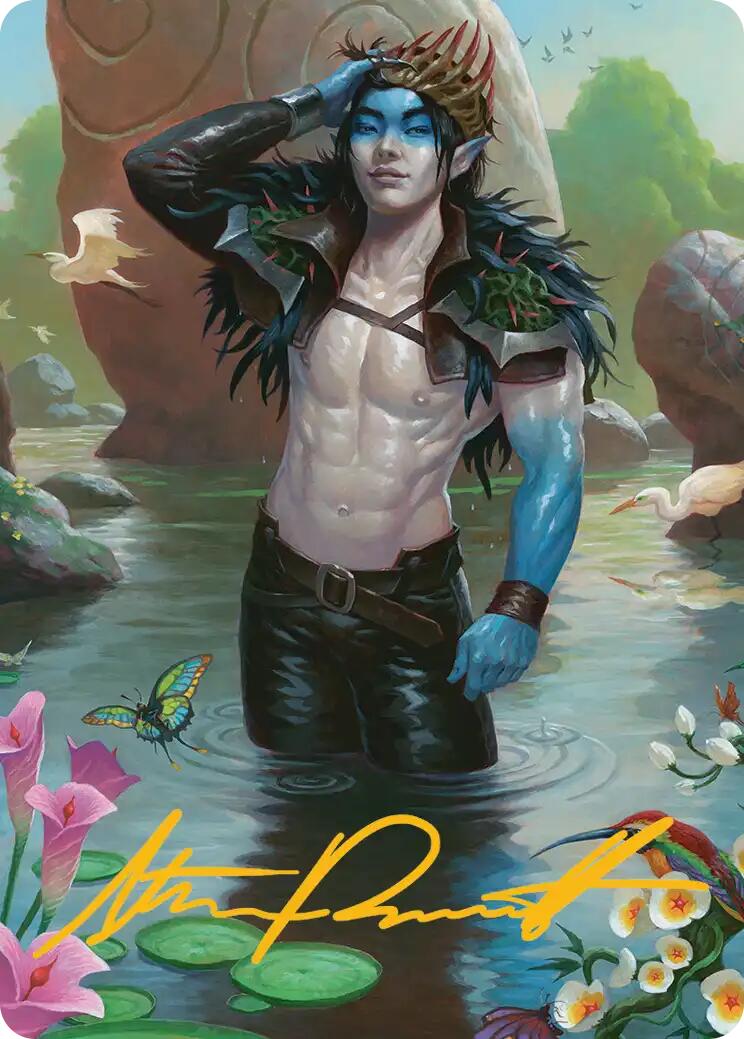 Oko, Lorwyn Liege Art Card (Gold-Stamped Signature) [Lorwyn Eclipsed Art Series] | Empire Gaming NC