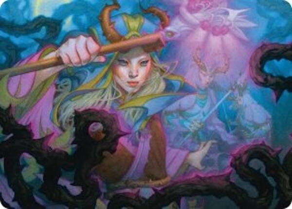 Stoic Grove-Guide Art Card [Lorwyn Eclipsed Art Series] | Empire Gaming NC