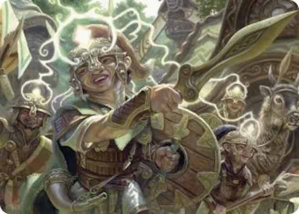 Thoughtweft Lieutenant Art Card [Lorwyn Eclipsed Art Series] | Empire Gaming NC