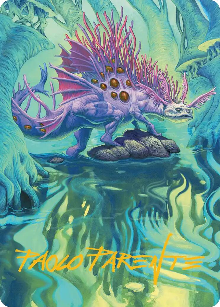 Wistfulness Art Card (Gold-Stamped Signature) [Lorwyn Eclipsed Art Series] | Empire Gaming NC