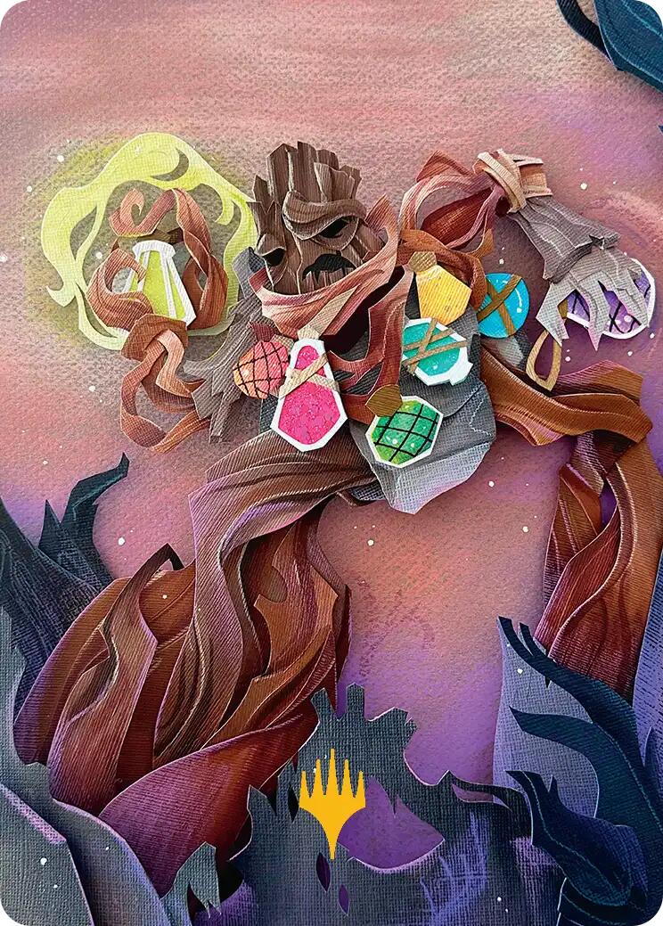 Painter's Servant Art Card (Gold-Stamped Planeswalker Symbol) [Lorwyn Eclipsed Art Series] | Empire Gaming NC