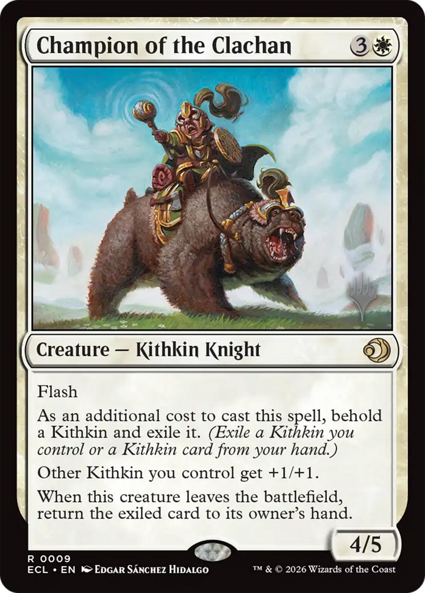 Champion of the Clachan [Lorwyn Eclipsed Promos] | Empire Gaming NC
