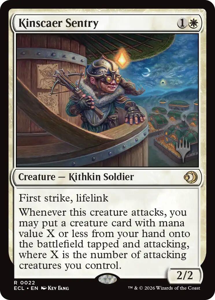 Kinscaer Sentry [Lorwyn Eclipsed Promos] | Empire Gaming NC