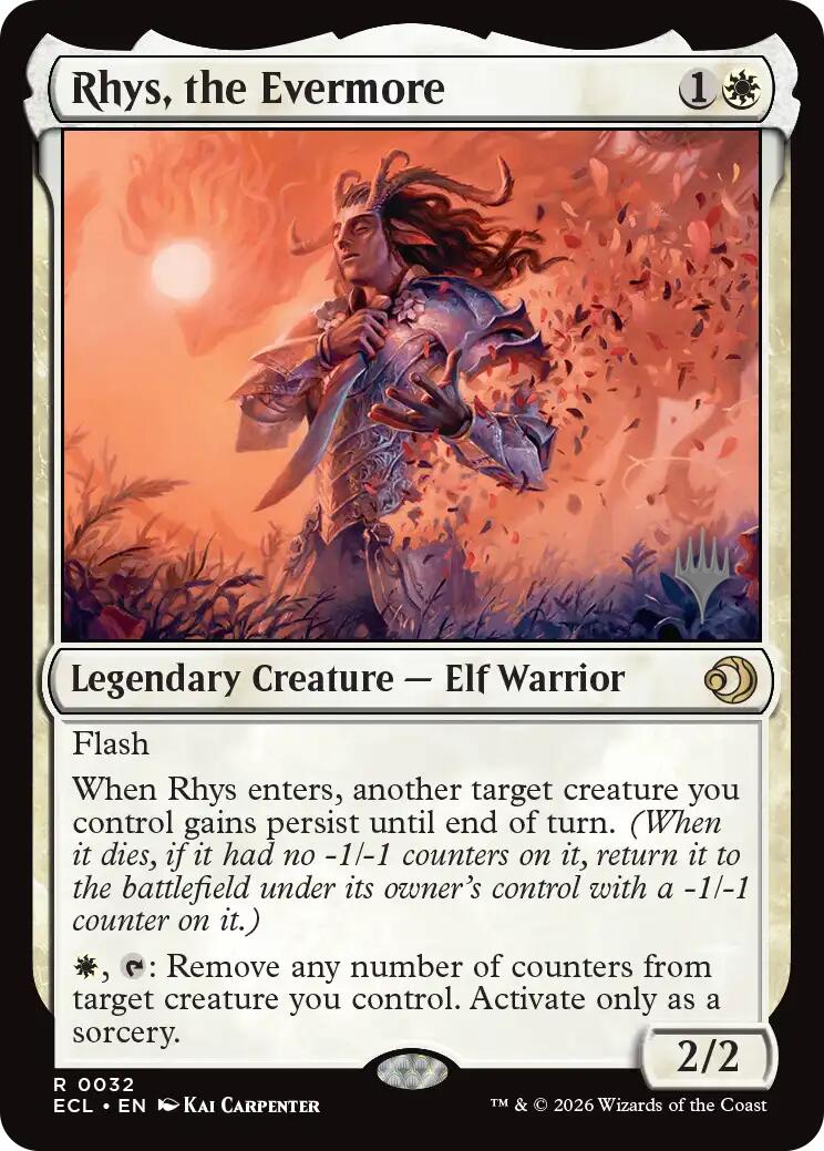 Rhys, the Evermore [Lorwyn Eclipsed Promos] | Empire Gaming NC
