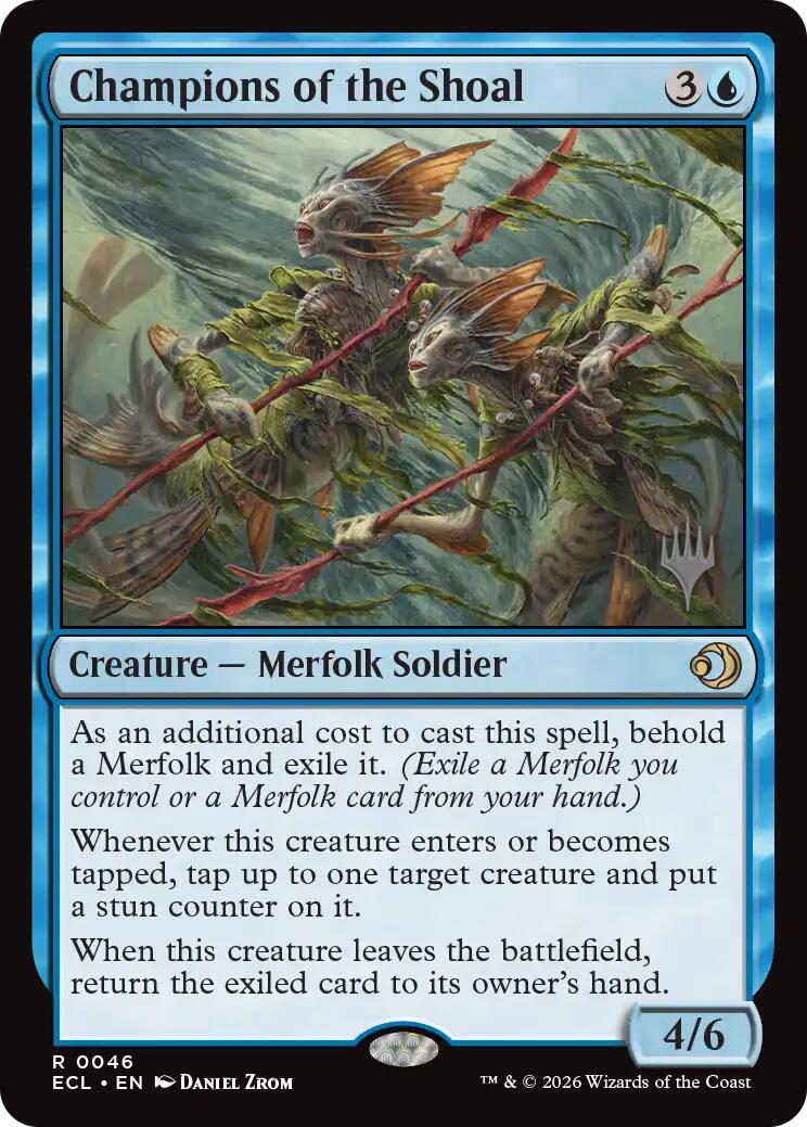 Champions of the Shoal [Lorwyn Eclipsed Promos] | Empire Gaming NC