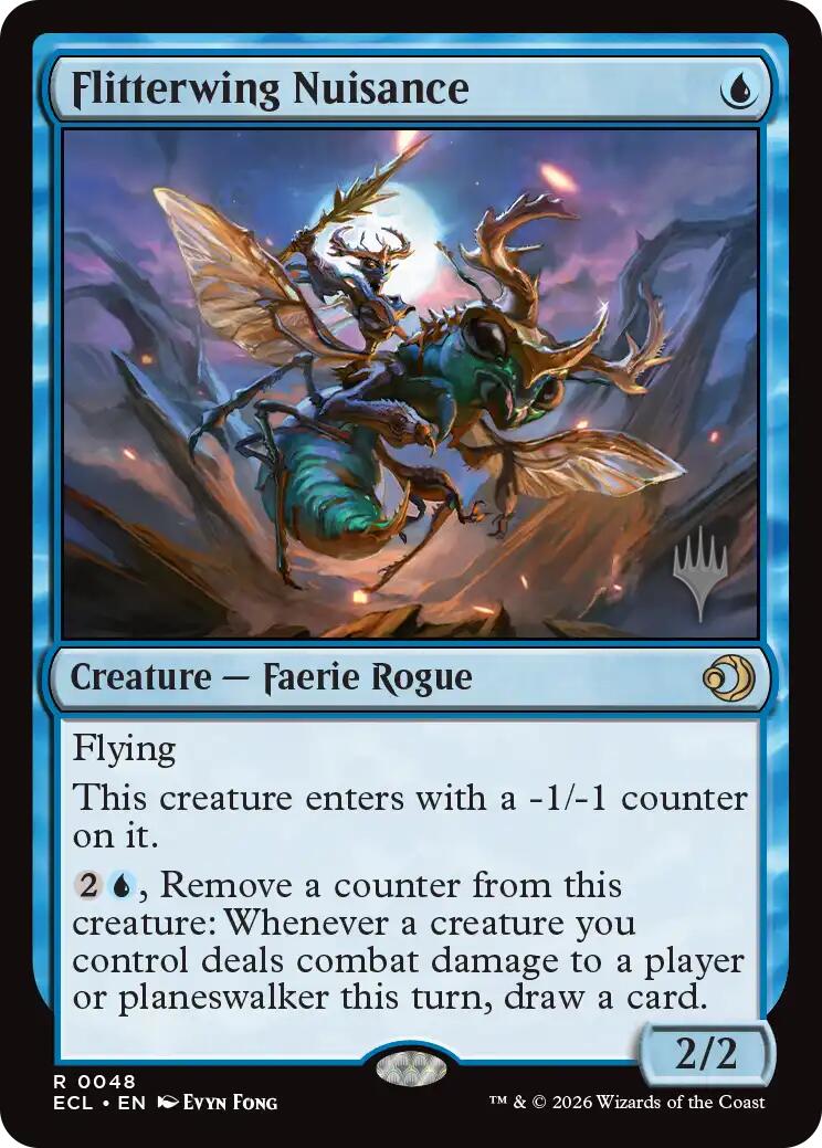 Flitterwing Nuisance [Lorwyn Eclipsed Promos] | Empire Gaming NC