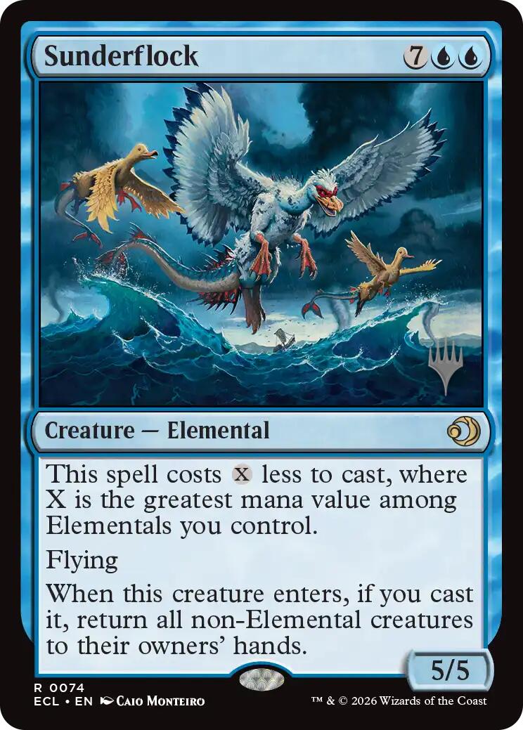 Sunderflock [Lorwyn Eclipsed Promos] | Empire Gaming NC