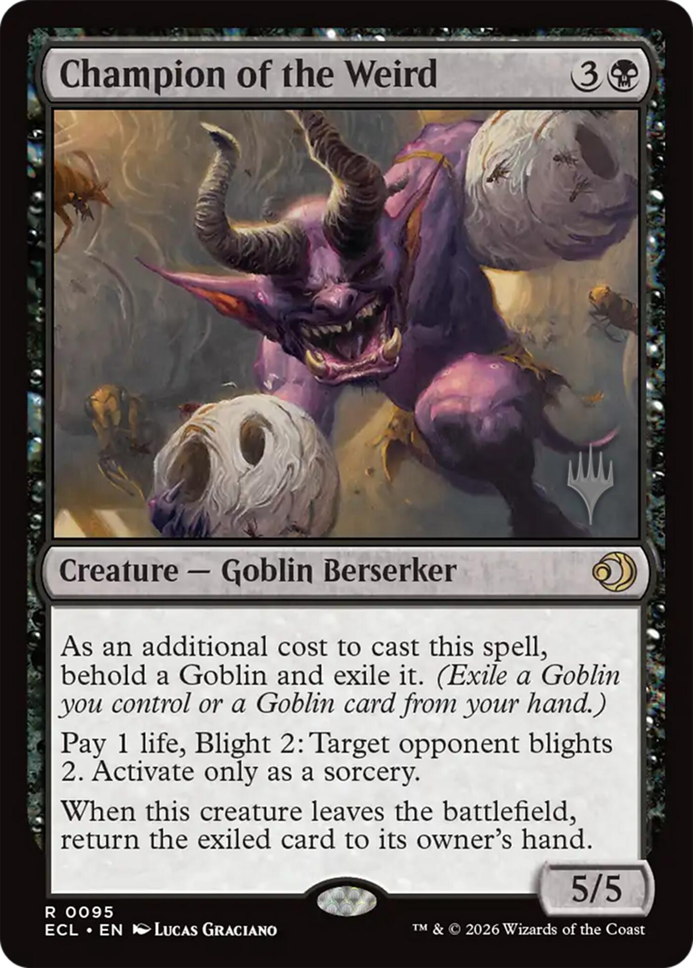 Champion of the Weird [Lorwyn Eclipsed Promos] | Empire Gaming NC
