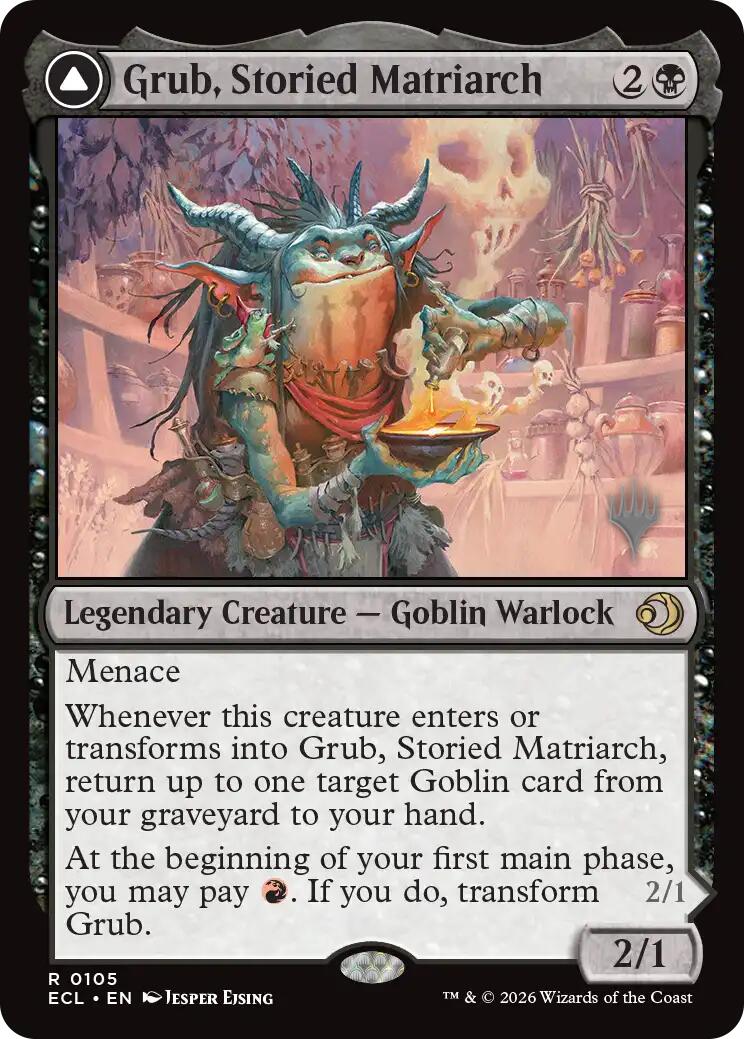 Grub, Storied Matriarch [Lorwyn Eclipsed Promos] | Empire Gaming NC