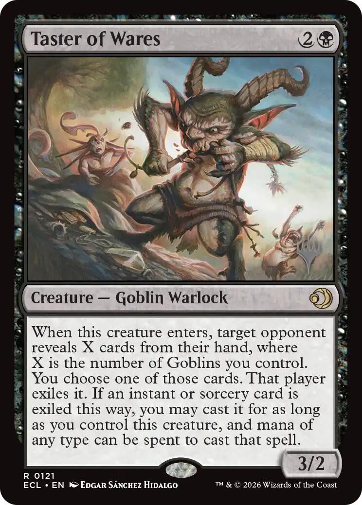 Taster of Wares [Lorwyn Eclipsed Promos] | Empire Gaming NC