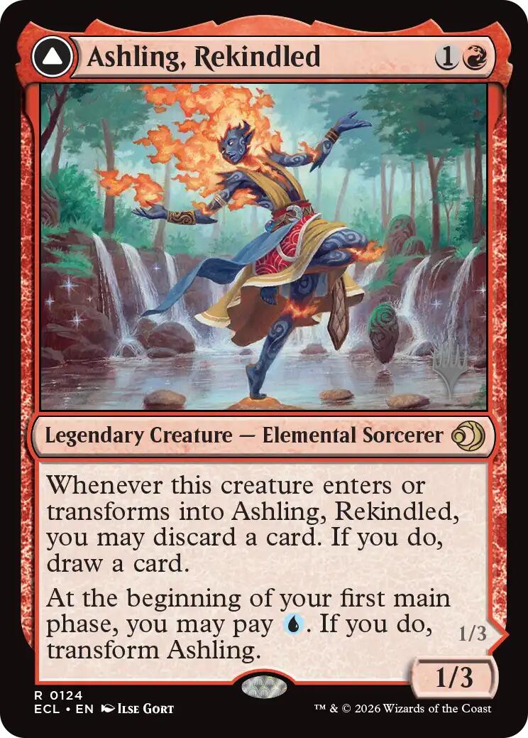 Ashling, Rekindled [Lorwyn Eclipsed Promos] | Empire Gaming NC