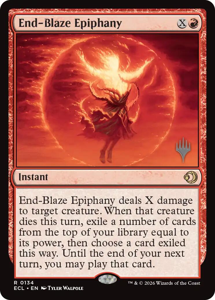 End-Blaze Epiphany [Lorwyn Eclipsed Promos] | Empire Gaming NC