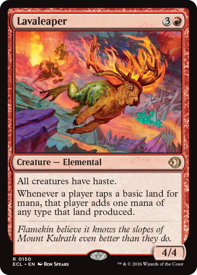 Lavaleaper [Lorwyn Eclipsed Promos] | Empire Gaming NC