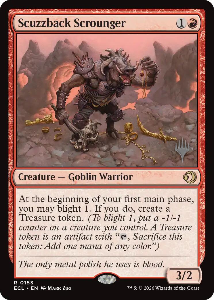 Scuzzback Scrounger [Lorwyn Eclipsed Promos] | Empire Gaming NC