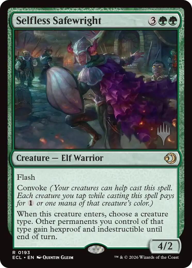 Selfless Safewright [Lorwyn Eclipsed Promos] | Empire Gaming NC