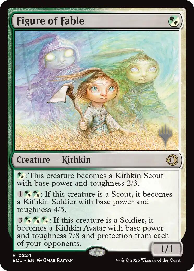 Figure of Fable [Lorwyn Eclipsed Promos] | Empire Gaming NC