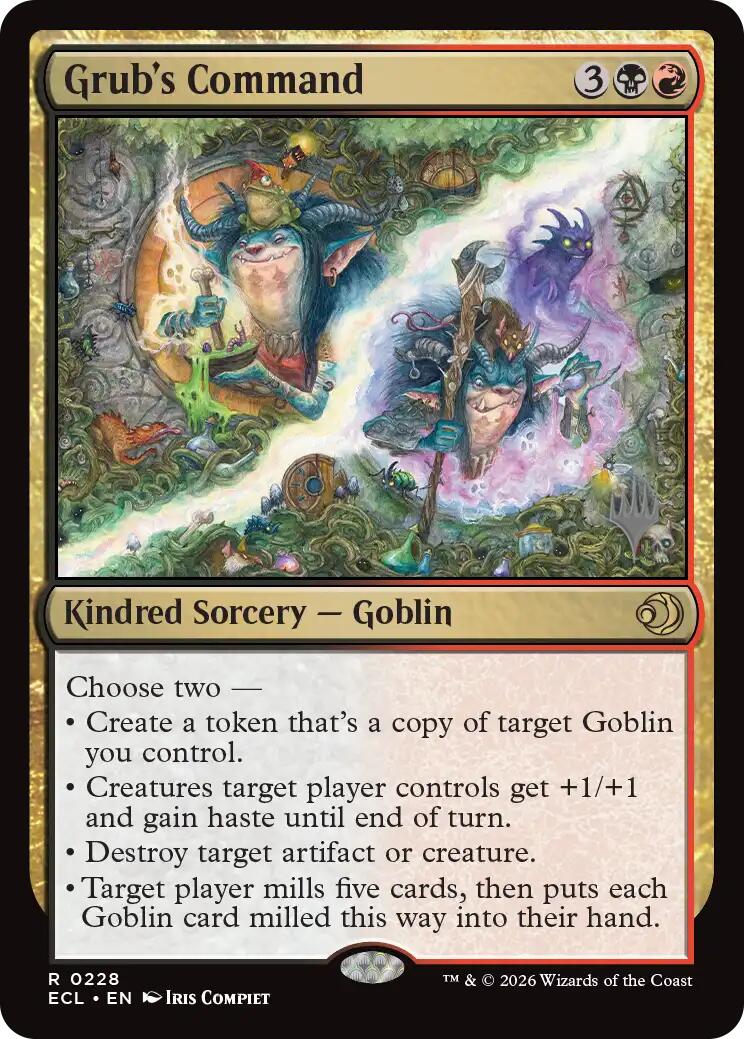 Grub's Command [Lorwyn Eclipsed Promos] | Empire Gaming NC