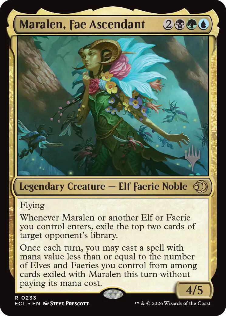 Maralen, Fae Ascendant [Lorwyn Eclipsed Promos] | Empire Gaming NC