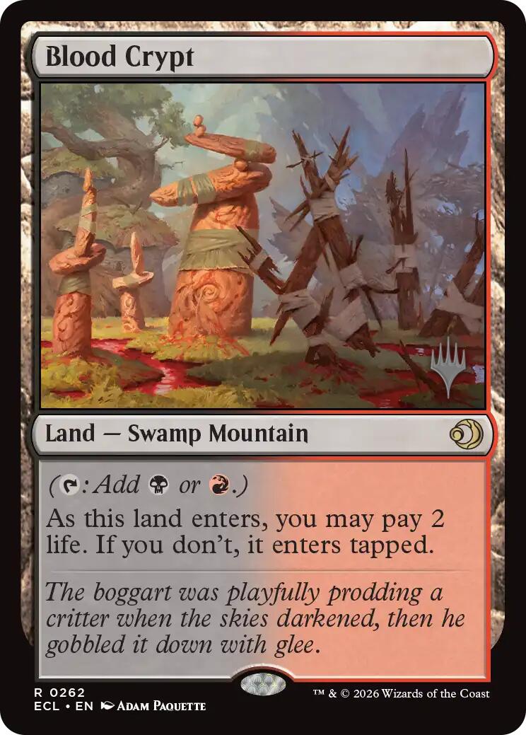 Blood Crypt [Lorwyn Eclipsed Promos] | Empire Gaming NC