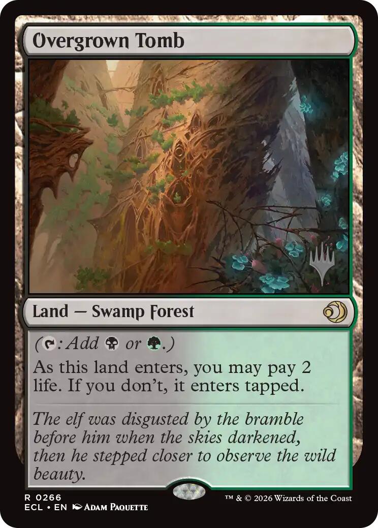 Overgrown Tomb [Lorwyn Eclipsed Promos] | Empire Gaming NC