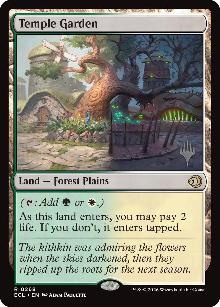 Temple Garden [Lorwyn Eclipsed Promos] | Empire Gaming NC