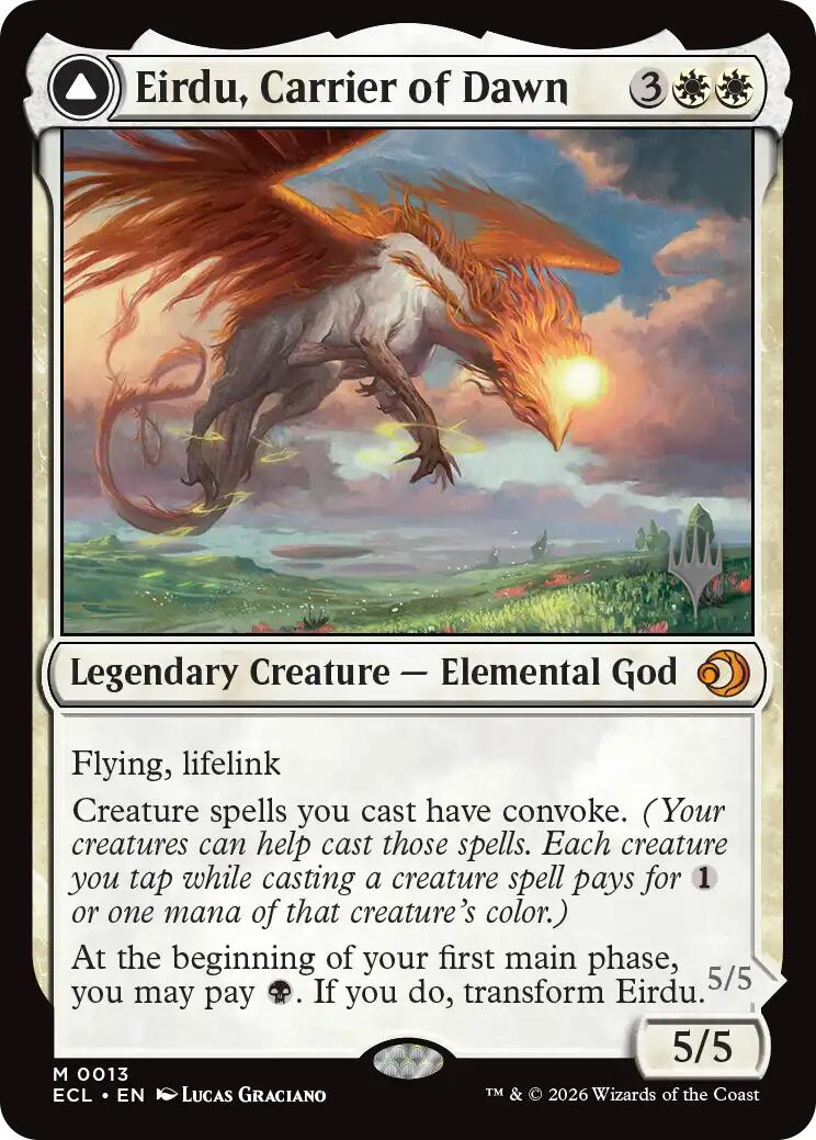 Eirdu, Carrier of Dawn [Lorwyn Eclipsed Promos] | Empire Gaming NC