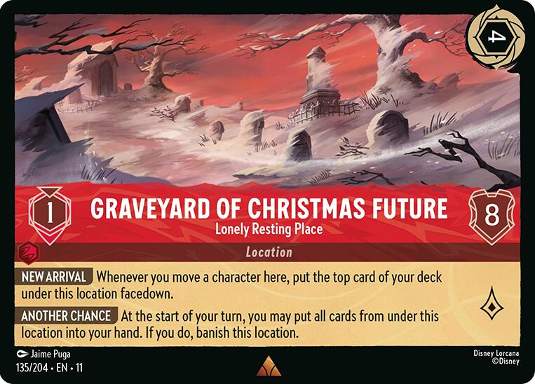 Graveyard of Christmas Future - Lonely Resting Place (135/204) [Winterspell] | Empire Gaming NC