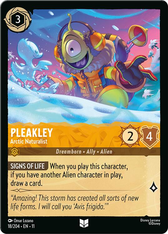 Pleakley - Arctic Naturalist (18/204) [Winterspell] | Empire Gaming NC
