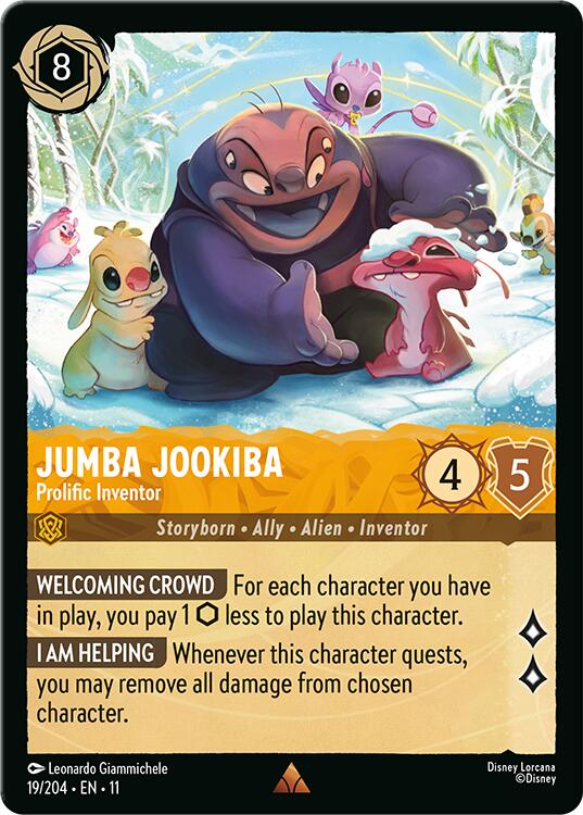 Jumba Jookiba - Prolific Inventor (19/204) [Winterspell] | Empire Gaming NC