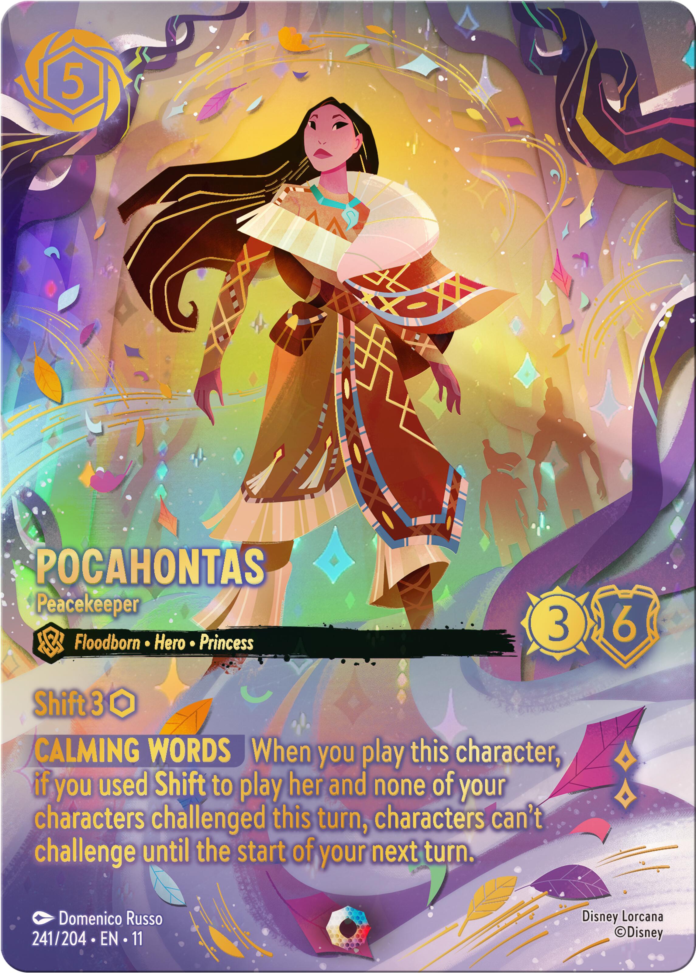 Pocahontas - Peacekeeper (Iconic) (241/204) [Winterspell] | Empire Gaming NC
