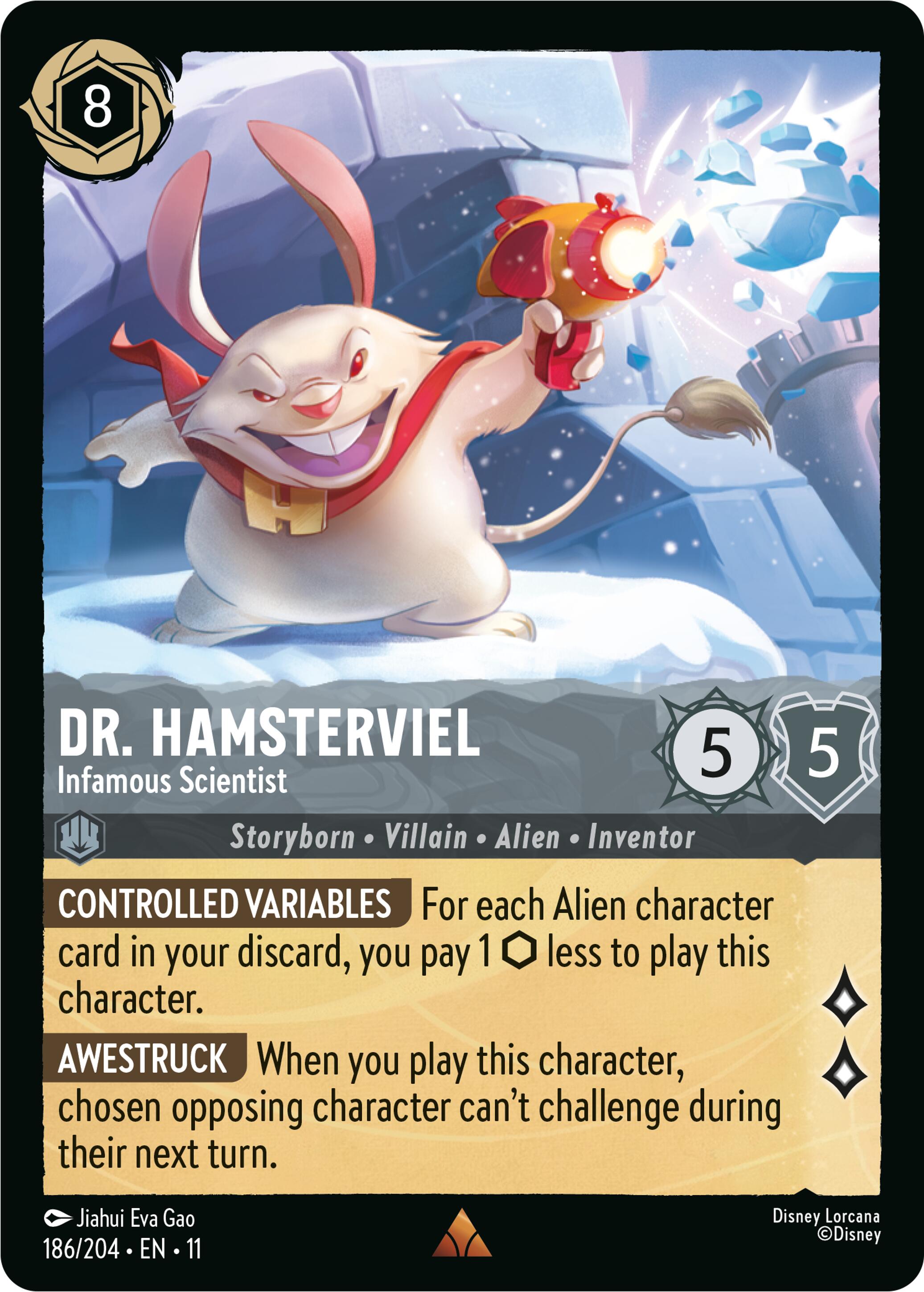 Dr. Hamsterviel - Infamous Scientist (186/204) [Winterspell] | Empire Gaming NC