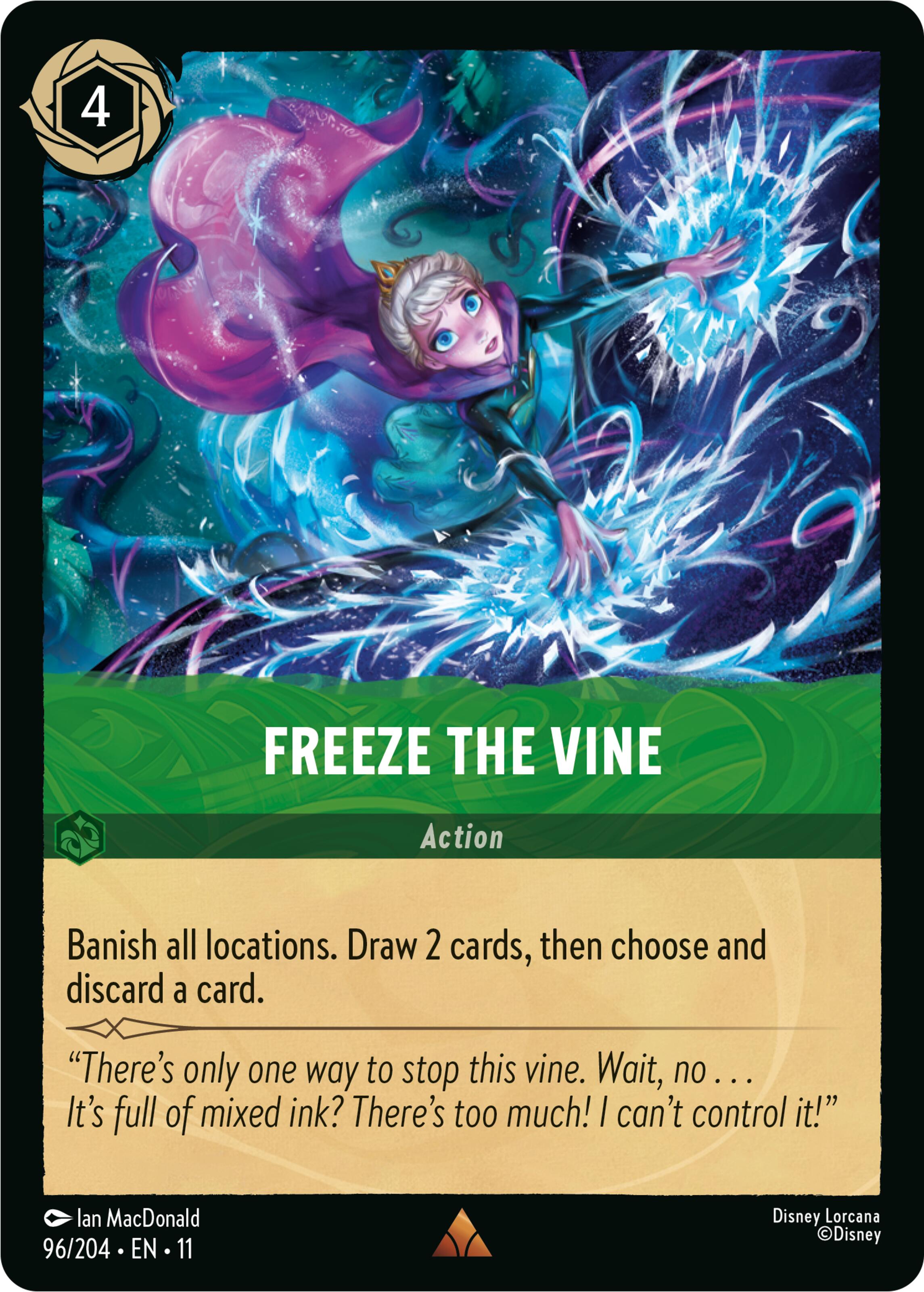 Freeze the Vine (96/204) [Winterspell] | Empire Gaming NC