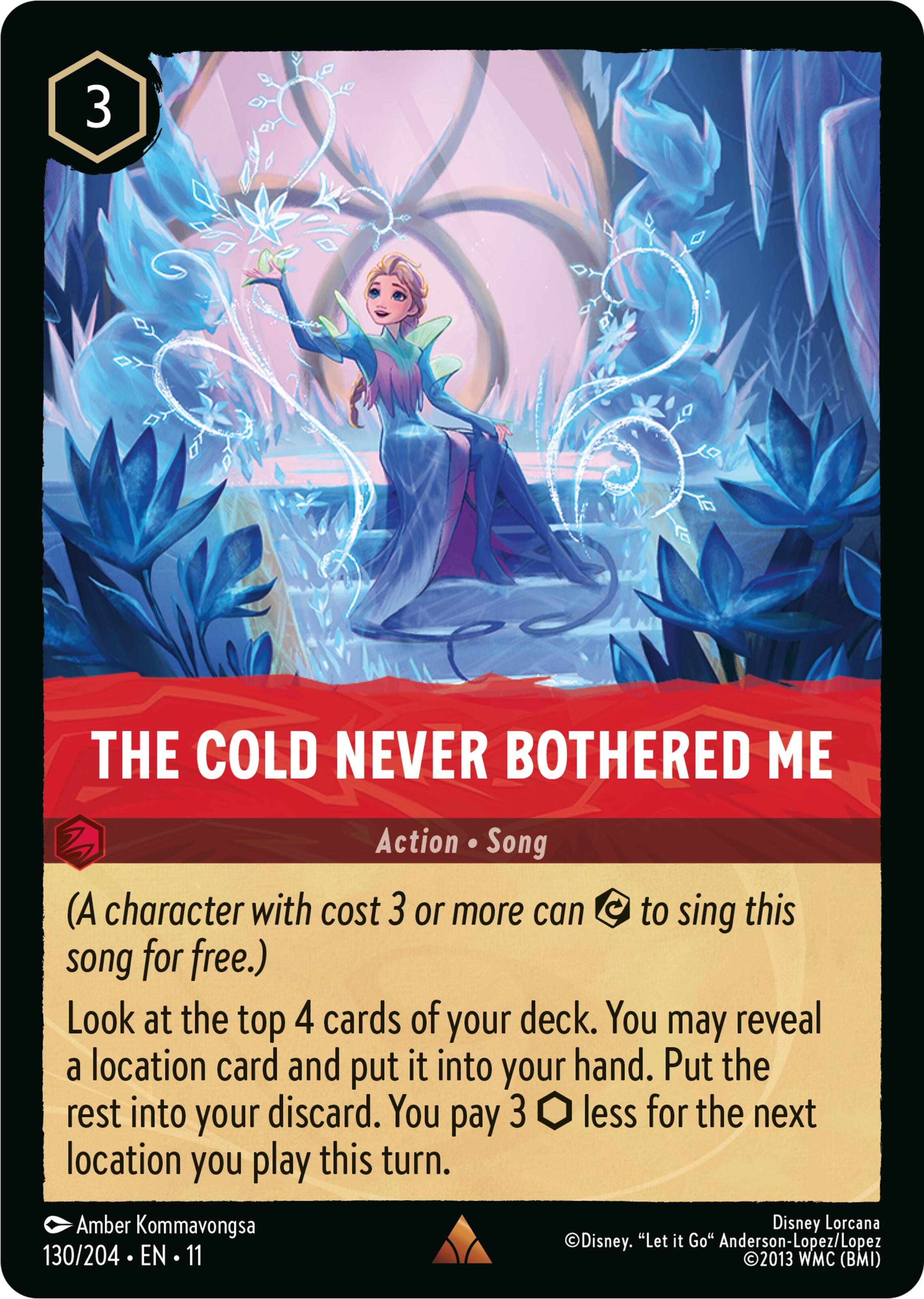 The Cold Never Bothered Me (130/204) [Winterspell] | Empire Gaming NC