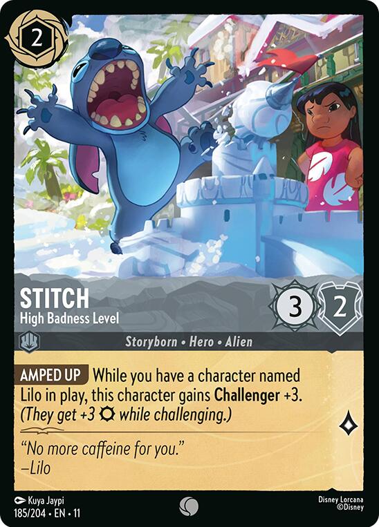 Stitch - High Badness Level (185/204) [Winterspell] | Empire Gaming NC