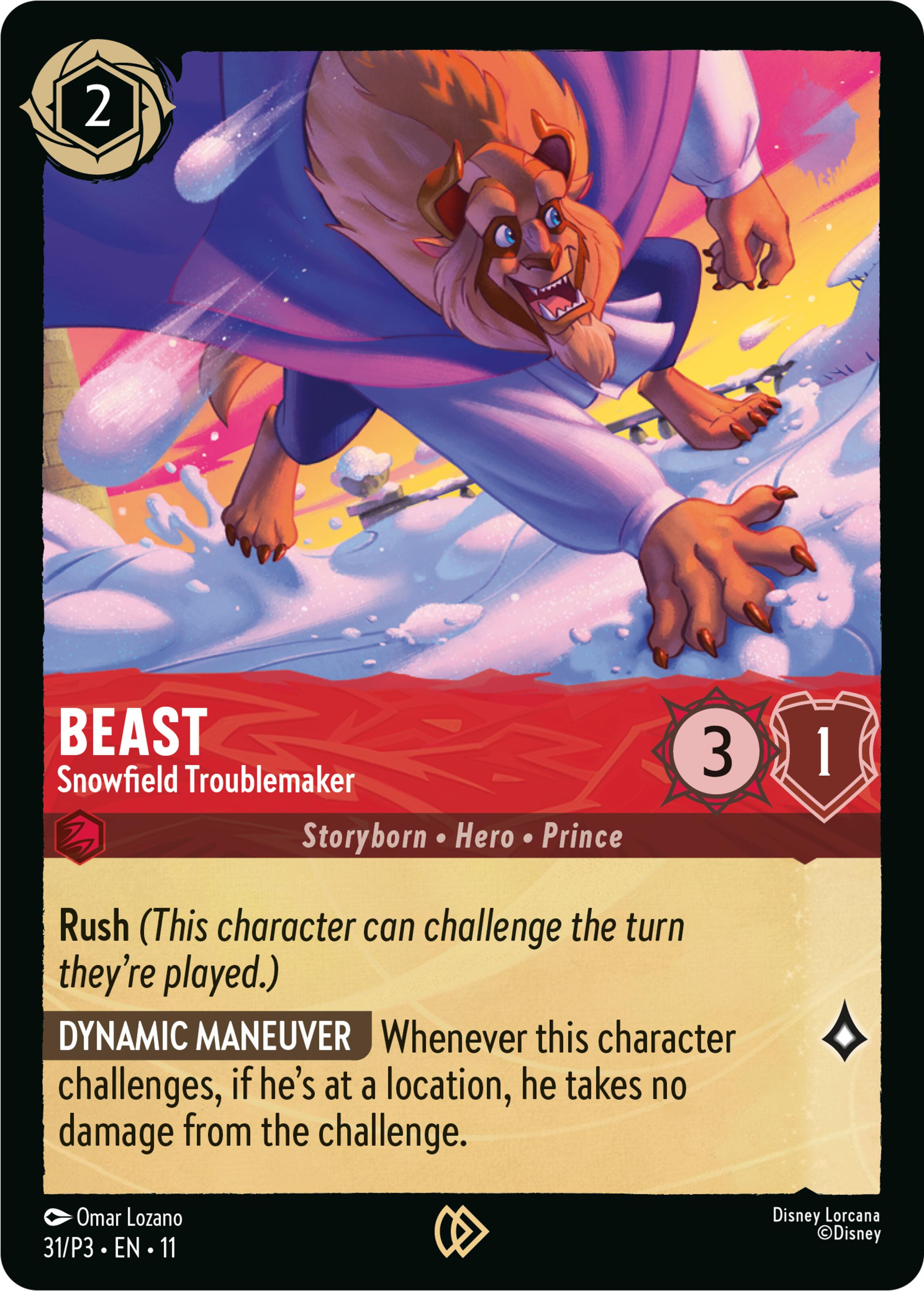 Beast - Snowfield Troublemaker (31) [Promo Cards] | Empire Gaming NC