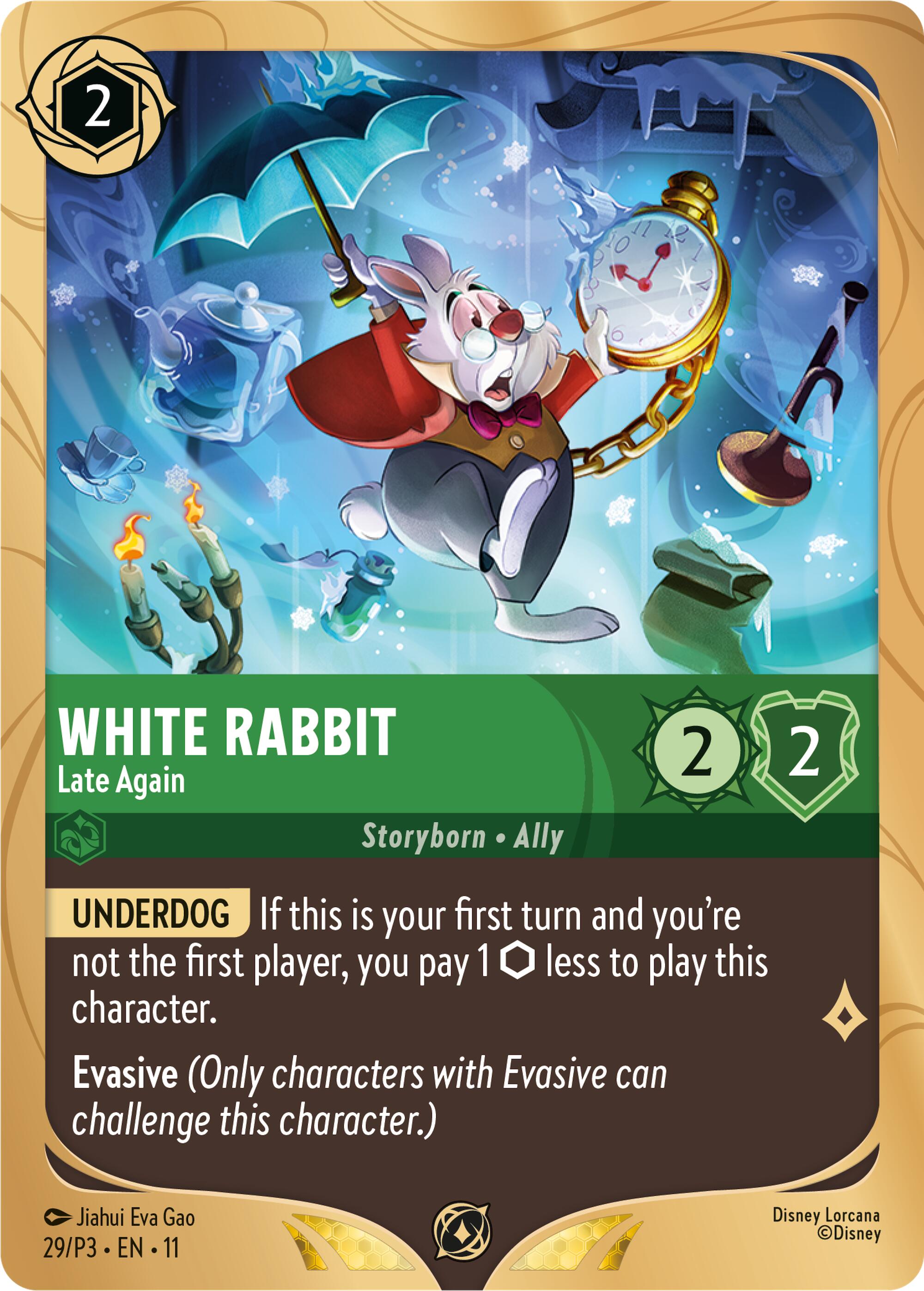 White Rabbit - Late Again (29) [Promo Cards] | Empire Gaming NC