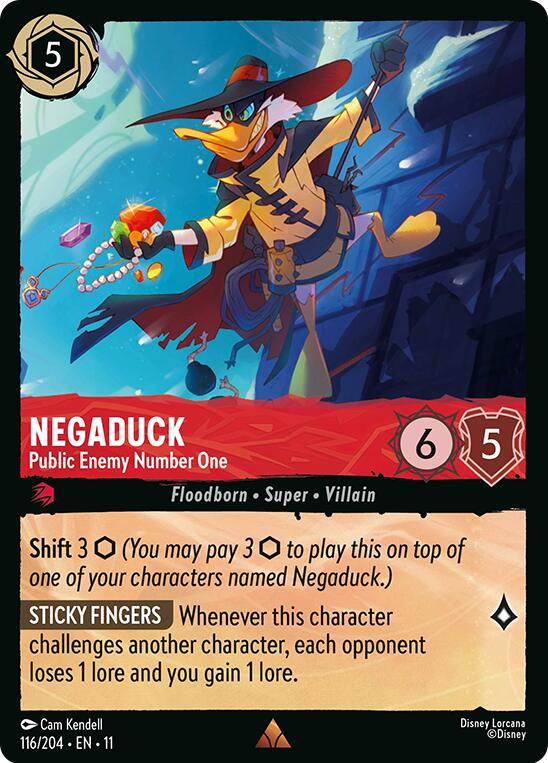 Negaduck - Public Enemy Number One (116/204) [Winterspell] | Empire Gaming NC