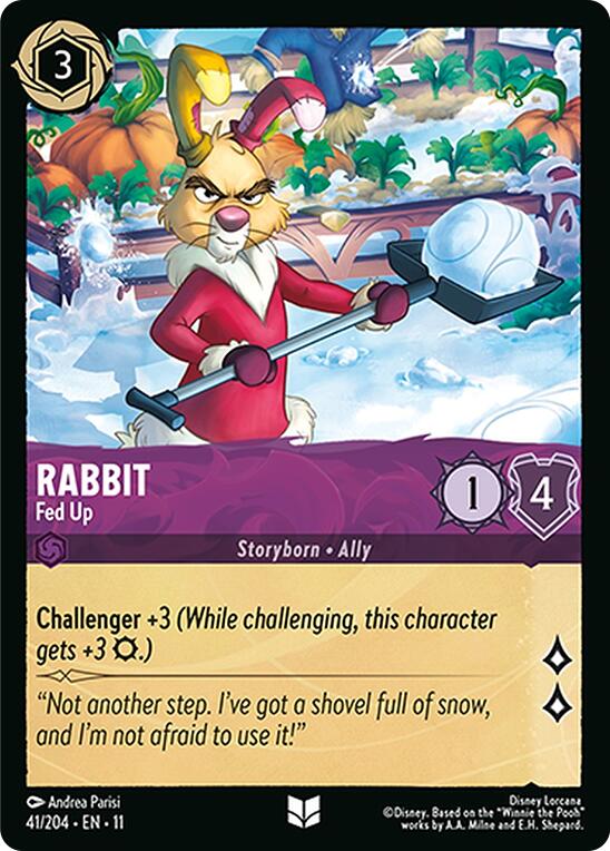 Rabbit - Fed Up (41/204) [Winterspell] | Empire Gaming NC