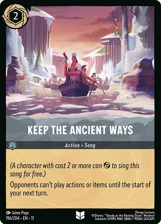 Keep the Ancient Ways (196/204) [Winterspell] | Empire Gaming NC
