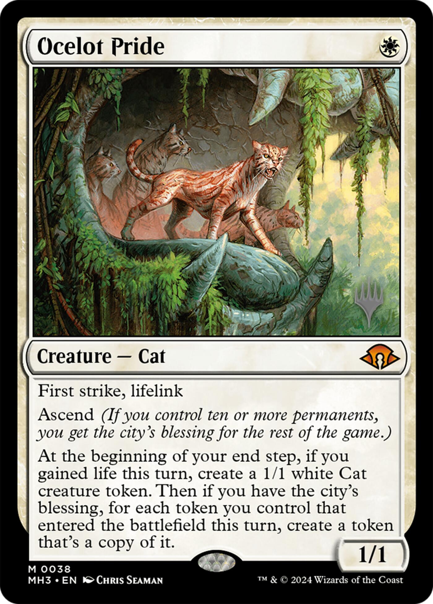 Ocelot Pride [Lorwyn Eclipsed Promos] | Empire Gaming NC