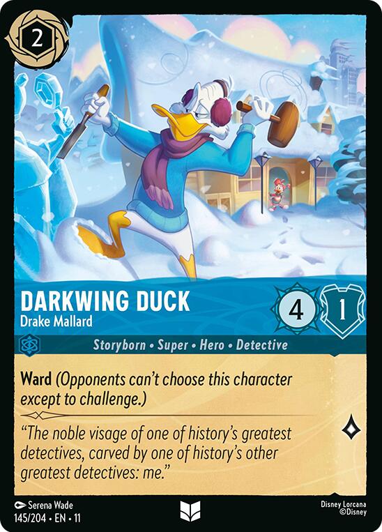 Darkwing Duck - Drake Mallard (145/204) [Winterspell] | Empire Gaming NC