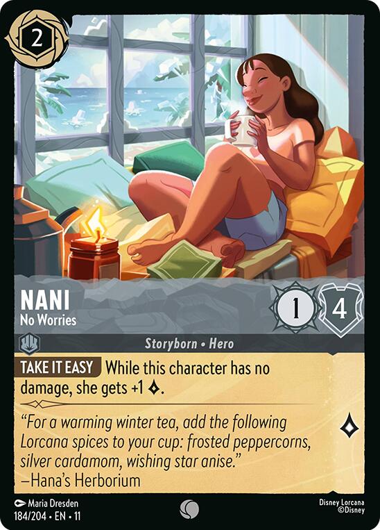 Nani - No Worries (184/204) [Winterspell] | Empire Gaming NC