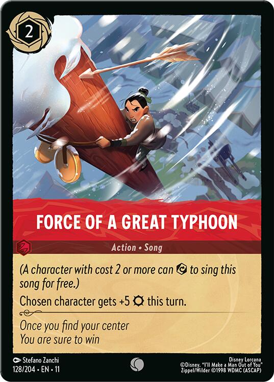 Force of a Great Typhoon (128/204) [Winterspell] | Empire Gaming NC