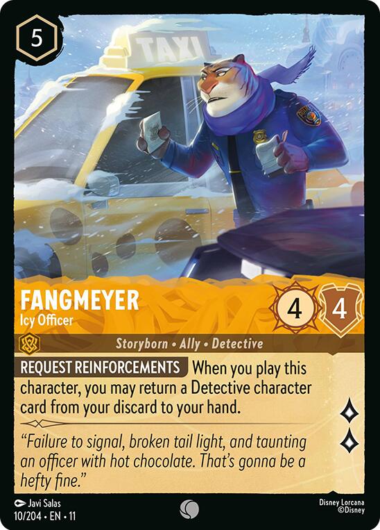 Fangmeyer - Icy Officer (10/204) [Winterspell] | Empire Gaming NC