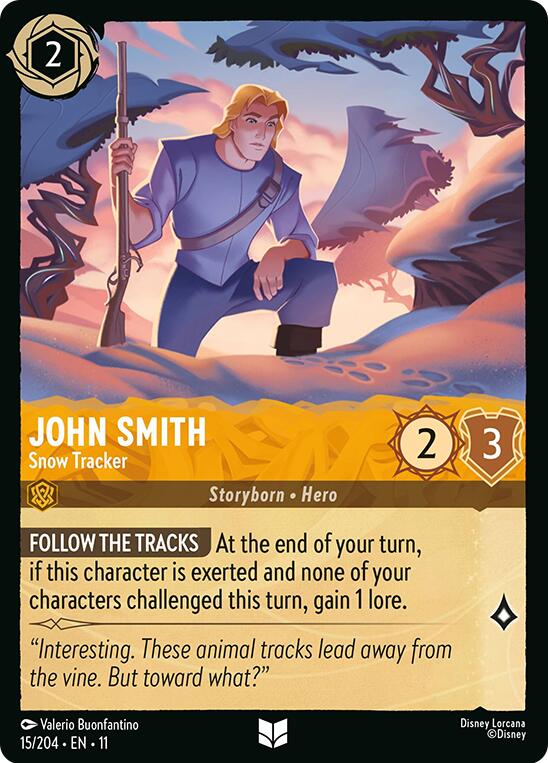 John Smith - Snow Tracker (15/204) [Winterspell] | Empire Gaming NC