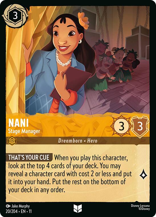 Nani - Stage Manager (20/204) [Winterspell] | Empire Gaming NC